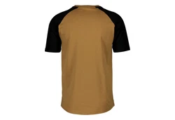 Scott T-Shirt Icon Raglan Braun/Gelb