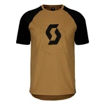 Scott T-Shirt Icon Raglan Braun/Gelb