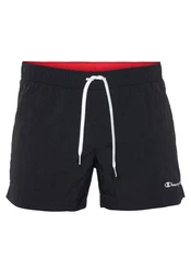 Champion Badeshorts Beachshort Schwarz/Rot/Dunkelrot