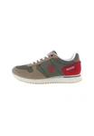 U.S. Polo Assn Schuhe Low-Sneaker ALTENA001 Dunkelgrün/Grün/Khaki/Beige/Creme