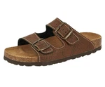 Lico Natural Elefo Pantolette Braun/Dunkelbraun/Beige