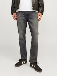 Jack & Jones Straight Jeans dunkelgrau
