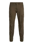 JACK & JONES JJIPAUL JJFLAKE AKM 542 Hose Khaki/Dunkelgrün