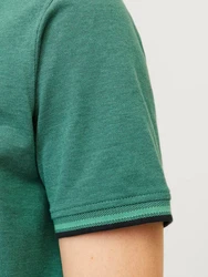 Jack & Jones Poloshirt JJEPAULOS POLO SS NOOS Grün (3613)