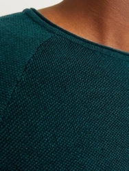 Jack & Jones Rundhalspullover JJEHILL KNIT CREW NECK NOOS 