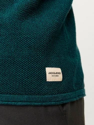 Jack & Jones Rundhalspullover JJEHILL KNIT CREW NECK NOOS 
