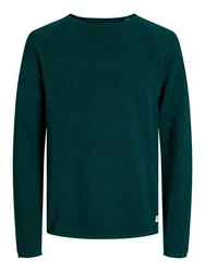 Jack & Jones Rundhalspullover JJEHILL KNIT CREW NECK NOOS 