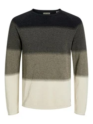 Jack & Jones Rundhalspullover JJEHILL KNIT CREW NECK NOOS 