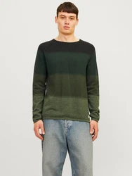 Jack & Jones Rundhalspullover JJEHILL KNIT CREW NECK NOOS 