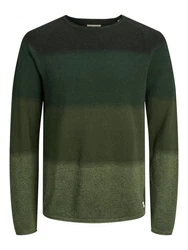 Jack & Jones Rundhalspullover JJEHILL KNIT CREW NECK NOOS 