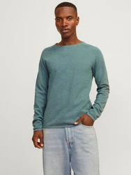 Jack & Jones Rundhalspullover JJEHILL KNIT CREW NECK NOOS 