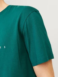 JACK & JONES T-Shirt JJEstar Grün/Türkis