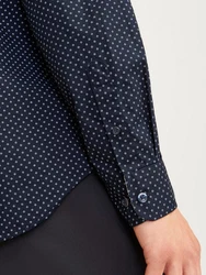 JACK & JONES Hemd Remy Dunkelblau/Hellblau/Blau