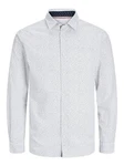 JACK & JONES Hemd Remy navy/weiß