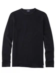 OLYMP Langarmshirt Casual Schwarz/Dunkelblau