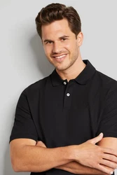 bugatti Poloshirt Schwarz