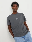 Jack & Jones T-Shirt JORVESTERBRO Dunkelgrau/Grau/Hellgrau/Dunkelblau