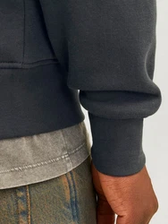 JACK & JONES Sweatshirt Hoodie JORVesterbro tanne/wei