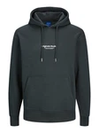 JACK & JONES Sweatshirt Hoodie JORVesterbro tanne/wei