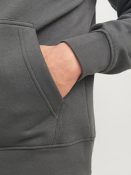 JACK & JONES Sweatshirt Hoodie JORVesterbro Dunkelgrau/Hellgrau/Grau/Dunkelblau