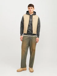JACK & JONES Sweatshirt Hoodie JORVesterbro Dunkelgrau/Hellgrau/Grau/Dunkelblau