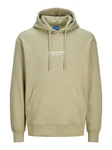 JACK & JONES Sweatshirt Hoodie JORVesterbro greige/wei