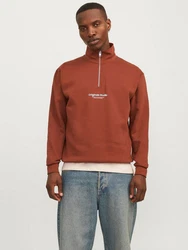 Jack & Jones Sweatshirt JORVESTERBRO SWEAT QUARTER ZIP HN NOOS 