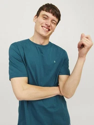 JACK & JONES T-Shirt JJEPaulos smaragd
