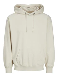 Jack & Jones Sweatshirt JJECHARGE SWEAT HOOD NOOS champagner
