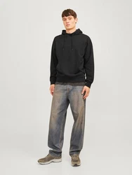 Jack & Jones Sweatshirt JJECHARGE SWEAT HOOD NOOS schwarz
