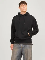 Jack & Jones Sweatshirt JJECHARGE SWEAT HOOD NOOS schwarz