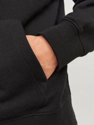 Jack & Jones Sweatshirt JJECHARGE SWEAT HOOD NOOS schwarz