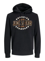 Kapuzensweatshirt JJELOGO SWEAT HOOD 2 COL 24/25 NOOS mit Logo Print