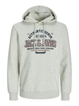 Jack & Jones Kapuzensweatshirt JJELOGO SWEAT HOOD 2 Khaki/Neonfarben/Grau/Dunkelgrün Jack & Jones Kapuzensweatshirt JJELOGO SWEAT HOOD 2 Khaki/Neonfarben/Grau/Dunkelgrün