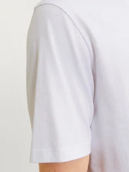 JACK & JONES T-Shirt Weiß/Creme/Dunkelblau