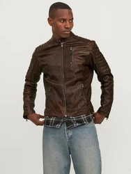 Jack & Jones Jacke JJERICHARD LEATHER JACKET 