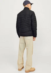 Jack & Jones Funktionsjacke State Schwarz/Dunkelblau/Dunkelgrau