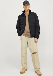 Jack & Jones Funktionsjacke State Schwarz/Dunkelblau/Dunkelgrau