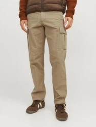 Jack & Jones Cargohose JPSTKANE BARKLEY CARGO PANT Khaki
