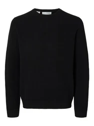 SELECTED HOMME Pullover SLHRoss Schwarz
