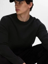 SELECTED HOMME Pullover SLHRoss Schwarz