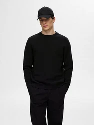 SELECTED HOMME Pullover SLHRoss Schwarz