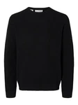 SELECTED HOMME Pullover SLHRoss Schwarz