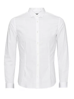 Jack & Jones Plus Hemd JJPRParma Weiß/Hellblau/Grau/Creme Jack & Jones Plus Hemd JJPRParma Weiß/Hellblau/Grau/Creme
