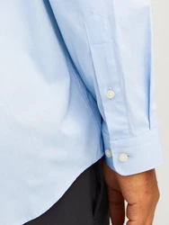 Jack & Jones Plus Hemd JJPRParma Blau/Hellblau