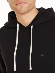 Tommy Hilfiger Hoodie Essential Fleece Hoody schwarz