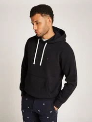 Tommy Hilfiger Hoodie Essential Fleece Hoody schwarz