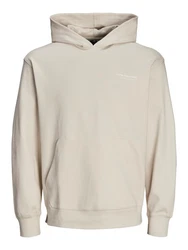 JACK & JONES Sweatshirt 'JCOAERO' Khaki/Beige/Braun
