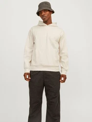JACK & JONES Sweatshirt 'JCOAERO' Khaki/Beige/Braun