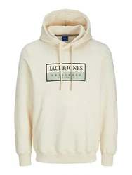 JACK & JONES Sweatshirt JORFrederiksberg Khaki/Weiß/Grün/Hellgrün/Beige